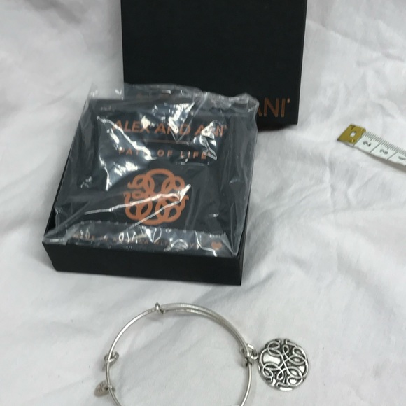 Alex and Ani Path of Life Bangle Charm Bracelet NEW NIB - Picture 6 of 6
